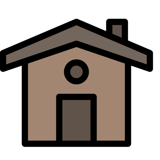 House Flatart Icons Lineal Color icon