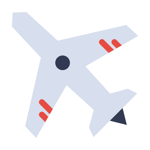 avión Flatart Icons Flat icono