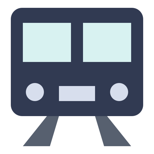 trein Flatart Icons Flat icoon