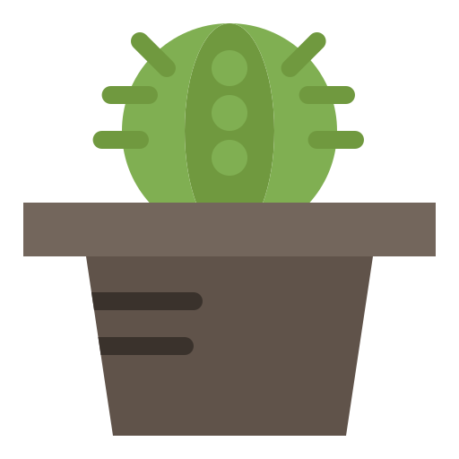 cactus Flatart Icons Flat icoon