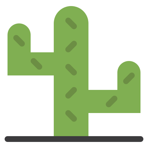 cactus Flatart Icons Flat icoon