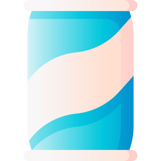 un soda 3D Basic Gradient Icône