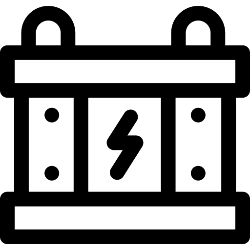 accu Basic Rounded Lineal icoon