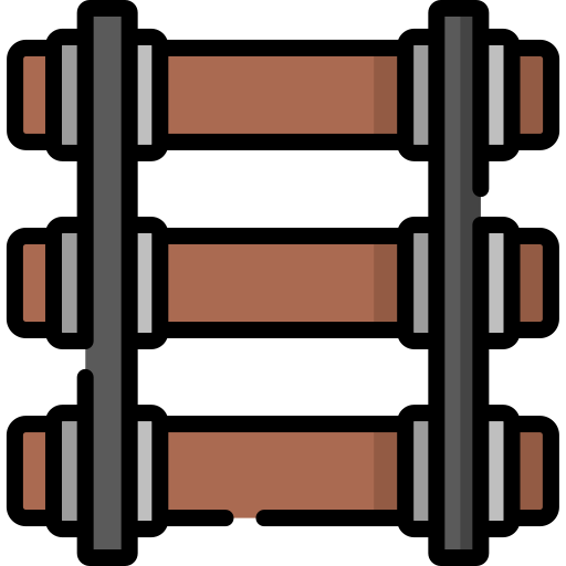 Railroad Special Lineal color icon
