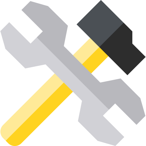 herramientas mecanicas Basic Straight Flat icono