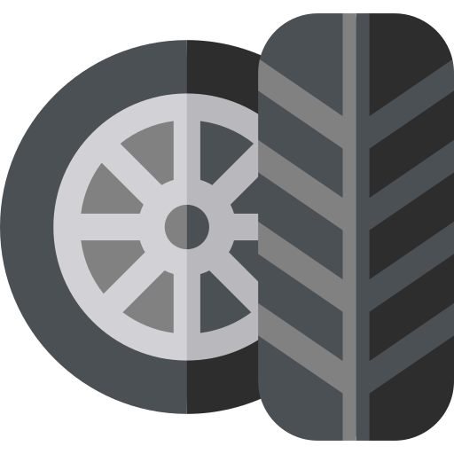 pneus Basic Straight Flat Icône