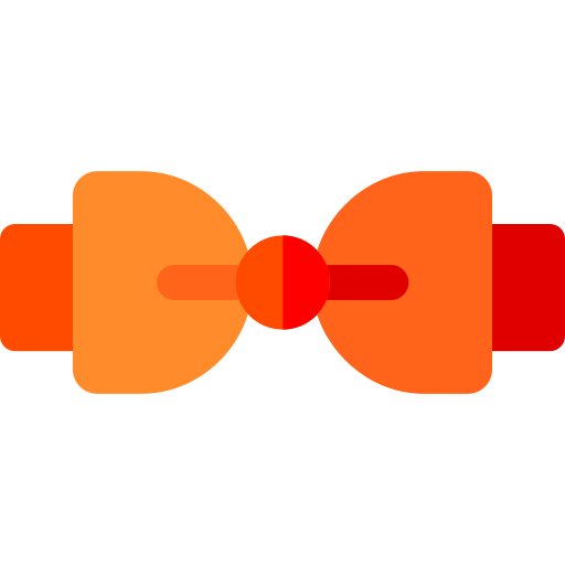 나비 넥타이 Basic Rounded Flat icon