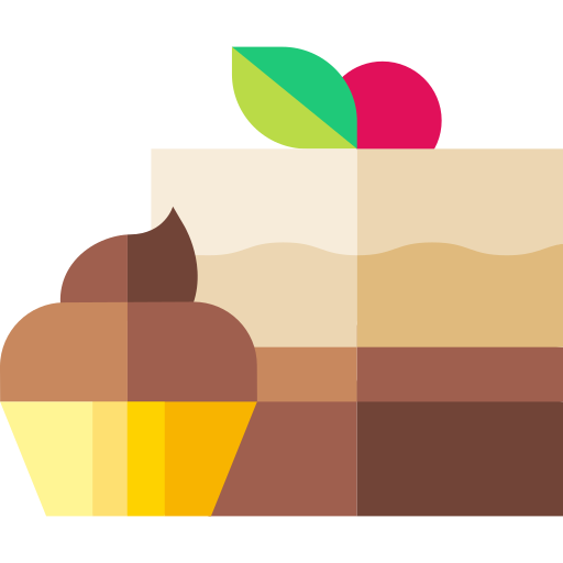 Sweet food Basic Straight Flat icon