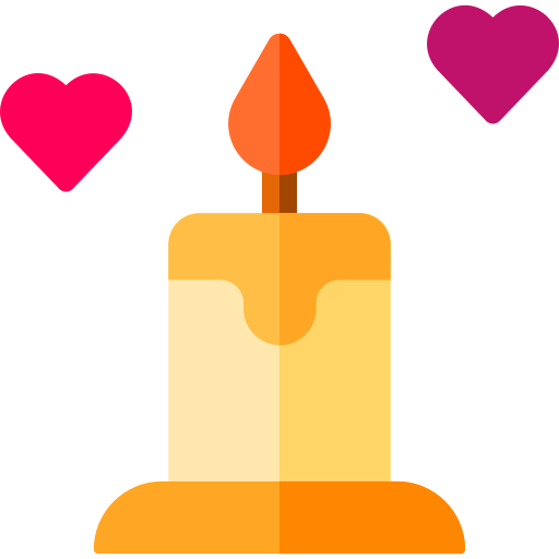 Candle Basic Rounded Flat icon