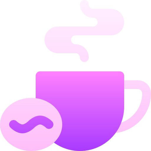 tazza di caffè Basic Gradient Gradient icona