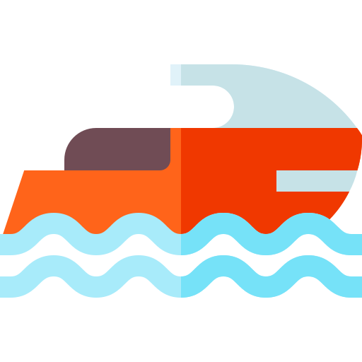 scooter de mar Basic Straight Flat icono