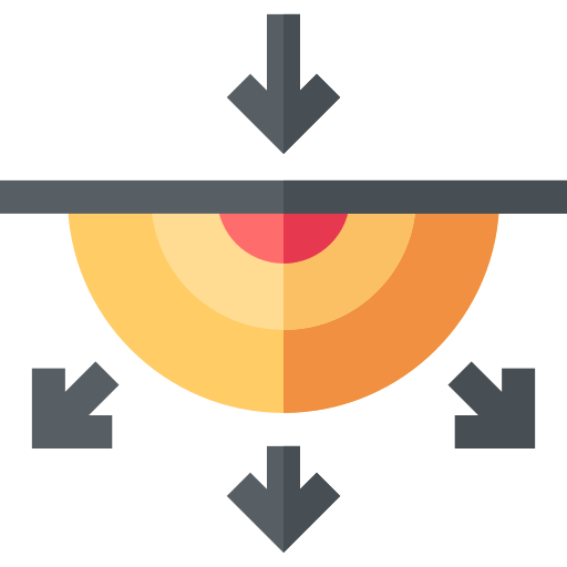 지질학 Basic Straight Flat icon