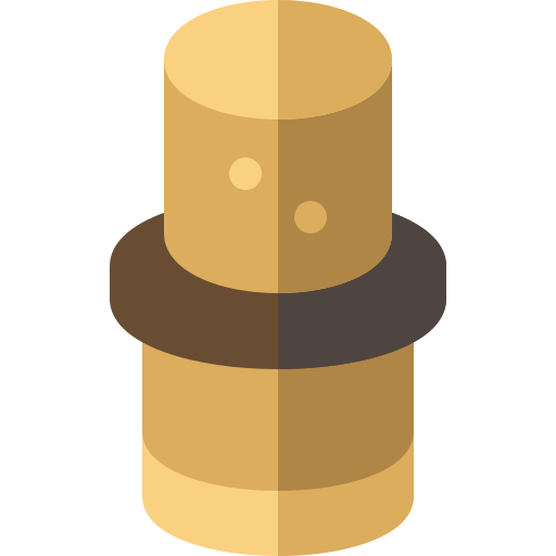 Cork Basic Rounded Flat icon