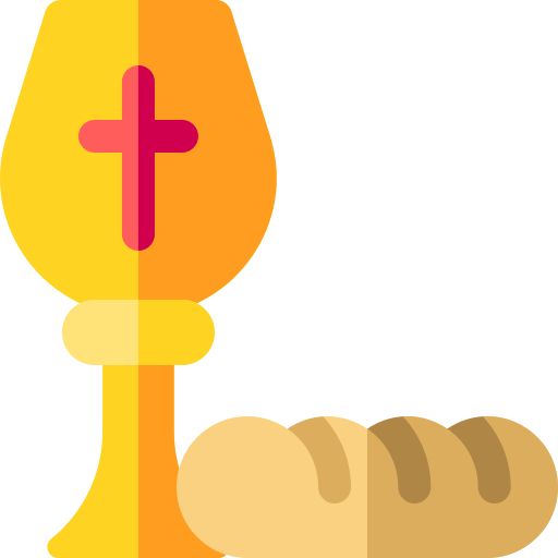 eucharistie Basic Rounded Flat icoon