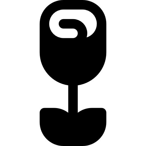 장미 Basic Rounded Filled icon