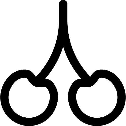 버찌 Basic Rounded Lineal icon