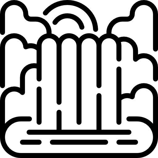 wodospad Special Lineal ikona