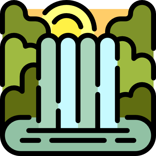 cascada Special Lineal color icono