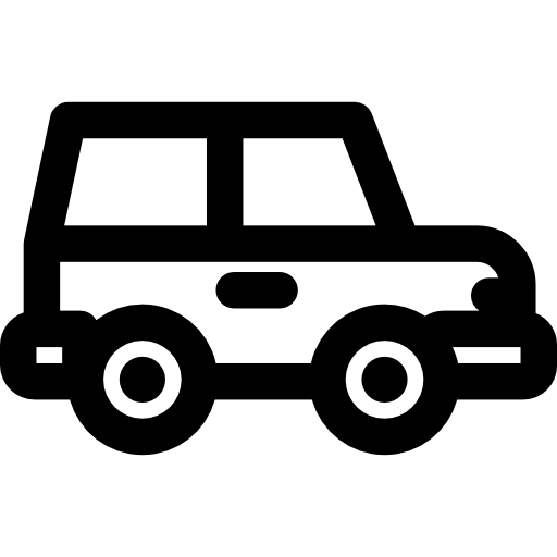 Car Basic Rounded Lineal icon