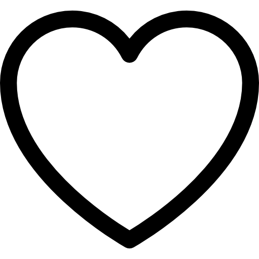 Heart Basic Rounded Lineal icon