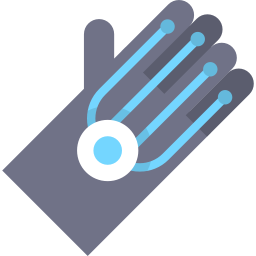 Wired gloves Special Flat icon
