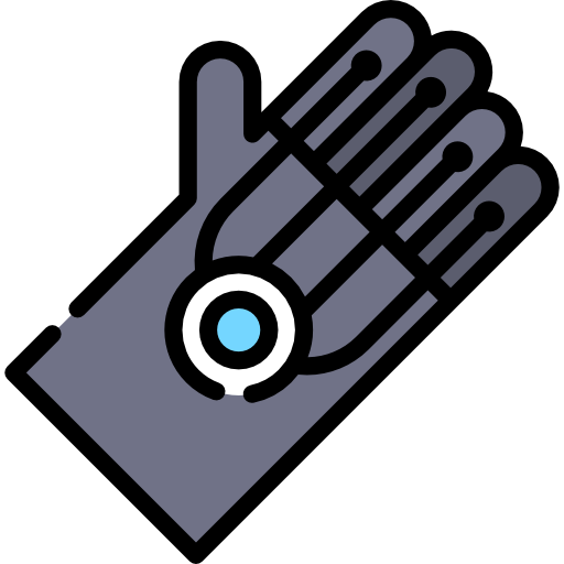 Wired gloves Special Lineal color icon