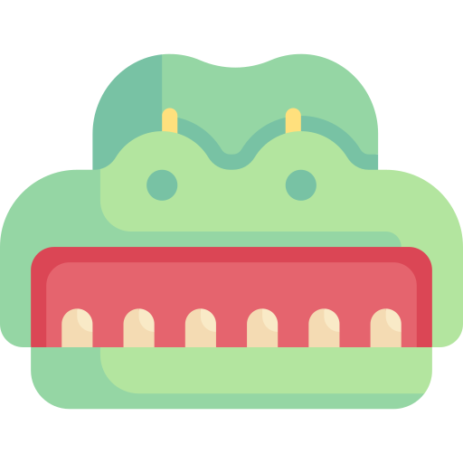 krokodil Special Flat icoon