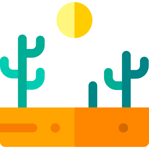 desierto Basic Rounded Flat icono