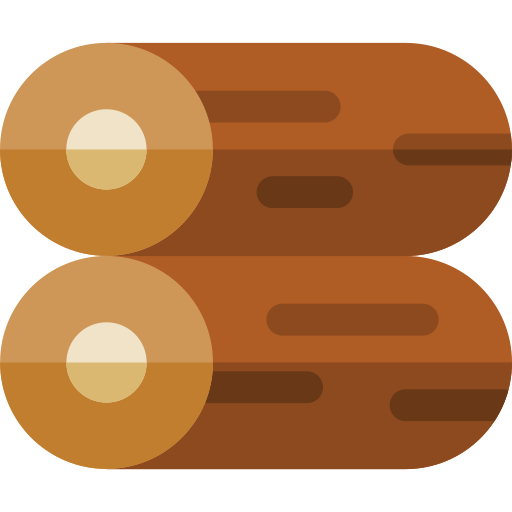 Wood Basic Rounded Flat icon