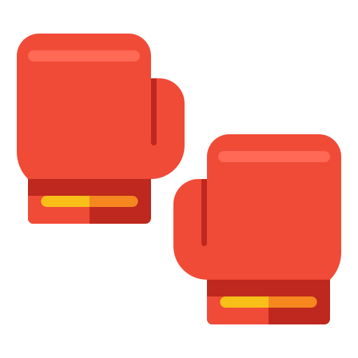 Boxing gloves Flaticons Flat icon