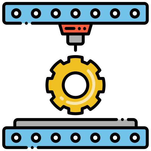 Machinery Flaticons Lineal Color icon