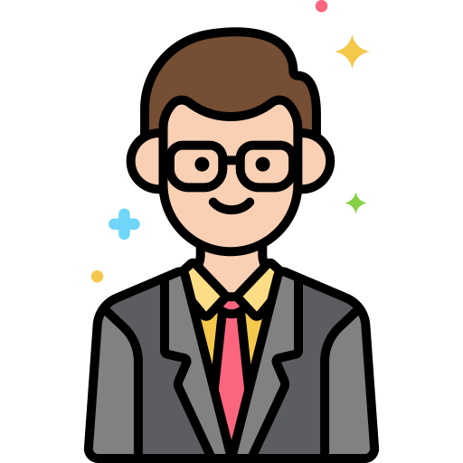 Consultant Flaticons Lineal Color icon