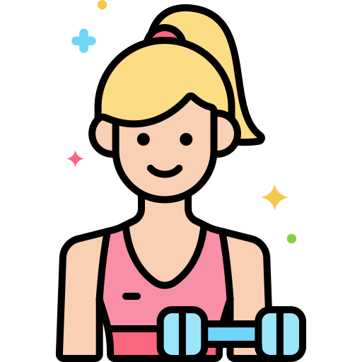 trainer Flaticons Lineal Color icon