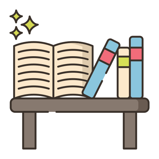 Book Flaticons Lineal Color icon