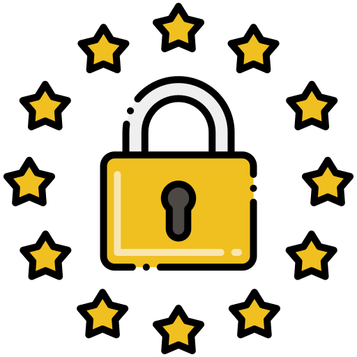 gdpr Flaticons Lineal Color icona