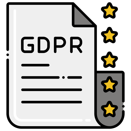 gdpr Flaticons Lineal Color icona