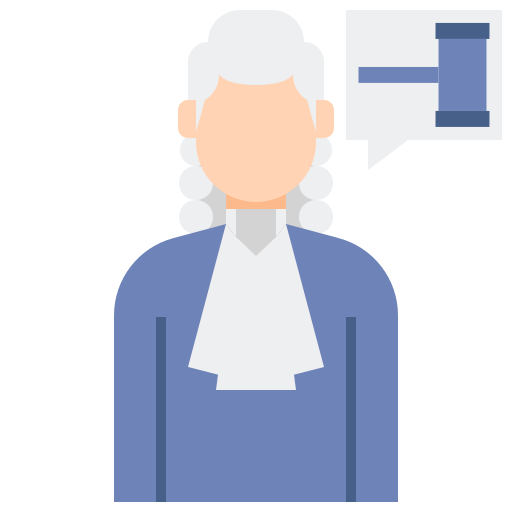 Judge Flaticons Flat icon