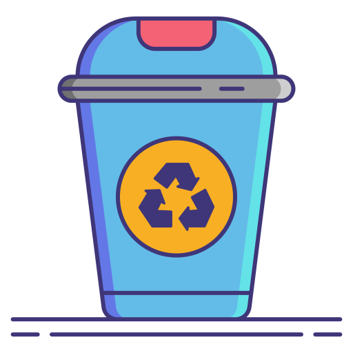 recycling Flaticons Lineal Color icon