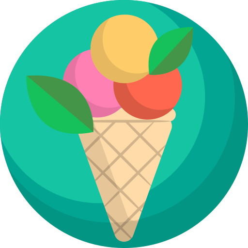 crème glacée Generic Circular Icône