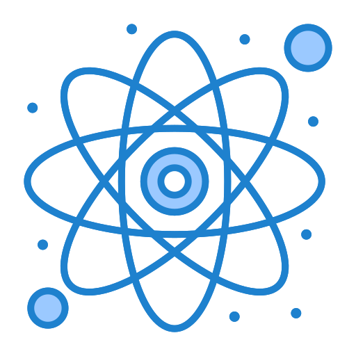Atom Generic Blue icon