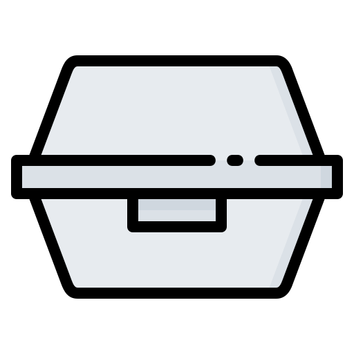 pudełko śniadaniowe Generic Outline Color ikona