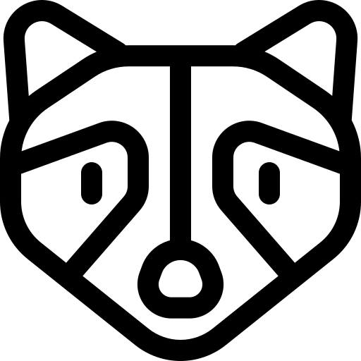 procione Basic Rounded Lineal icona