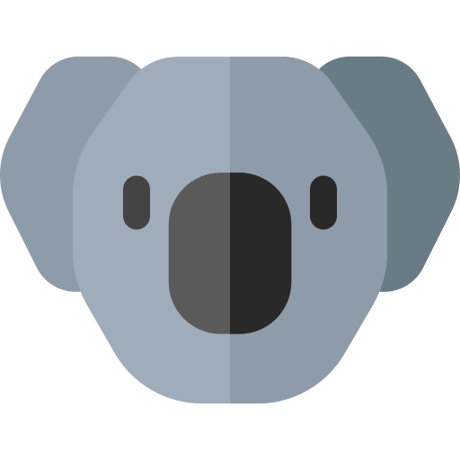 koala Basic Rounded Flat icona