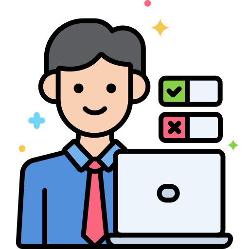 Engineer Flaticons Lineal Color icon