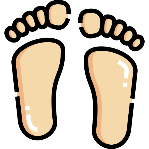 lavar os pés Detailed Straight Lineal color Ícone