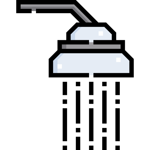 soffione doccia Detailed Straight Lineal color icona