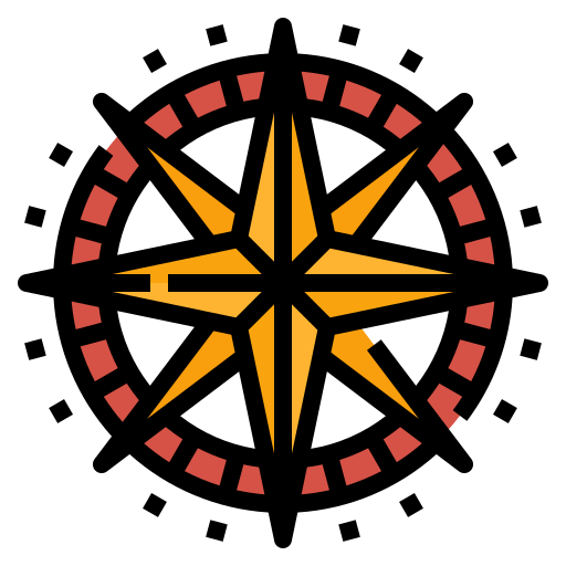 Компас Aphiradee (monkik) Lineal Color иконка