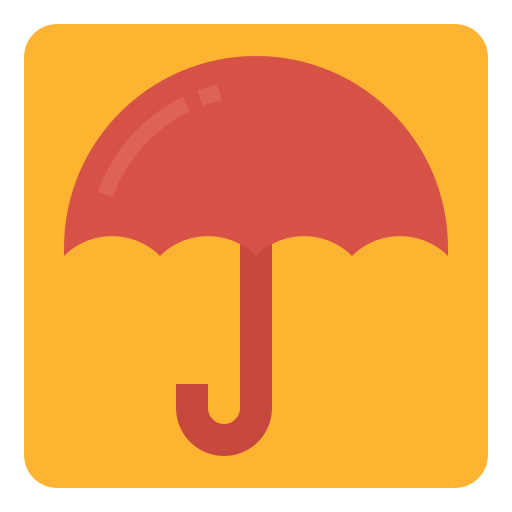 Зонтик Aphiradee (monkik) Flat иконка