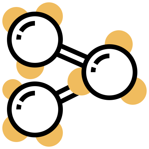 Molecular Meticulous Yellow shadow icon