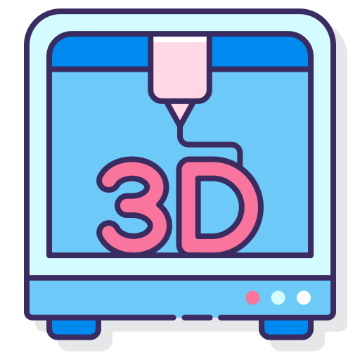3d print Flaticons Lineal Color icon